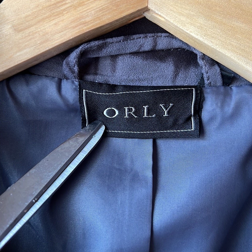 Orly Grey with Black Pattern Spring/Fall Jacket - Picture 2 of 11